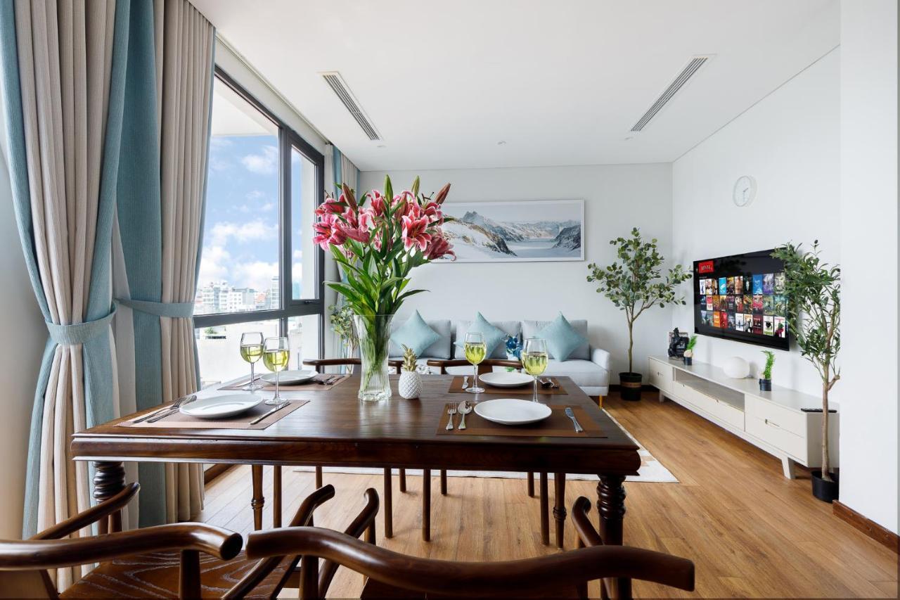 Margaery Boutique Apartment & Skyon9 Rooftop Bar ฮานอย ภายนอก รูปภาพ