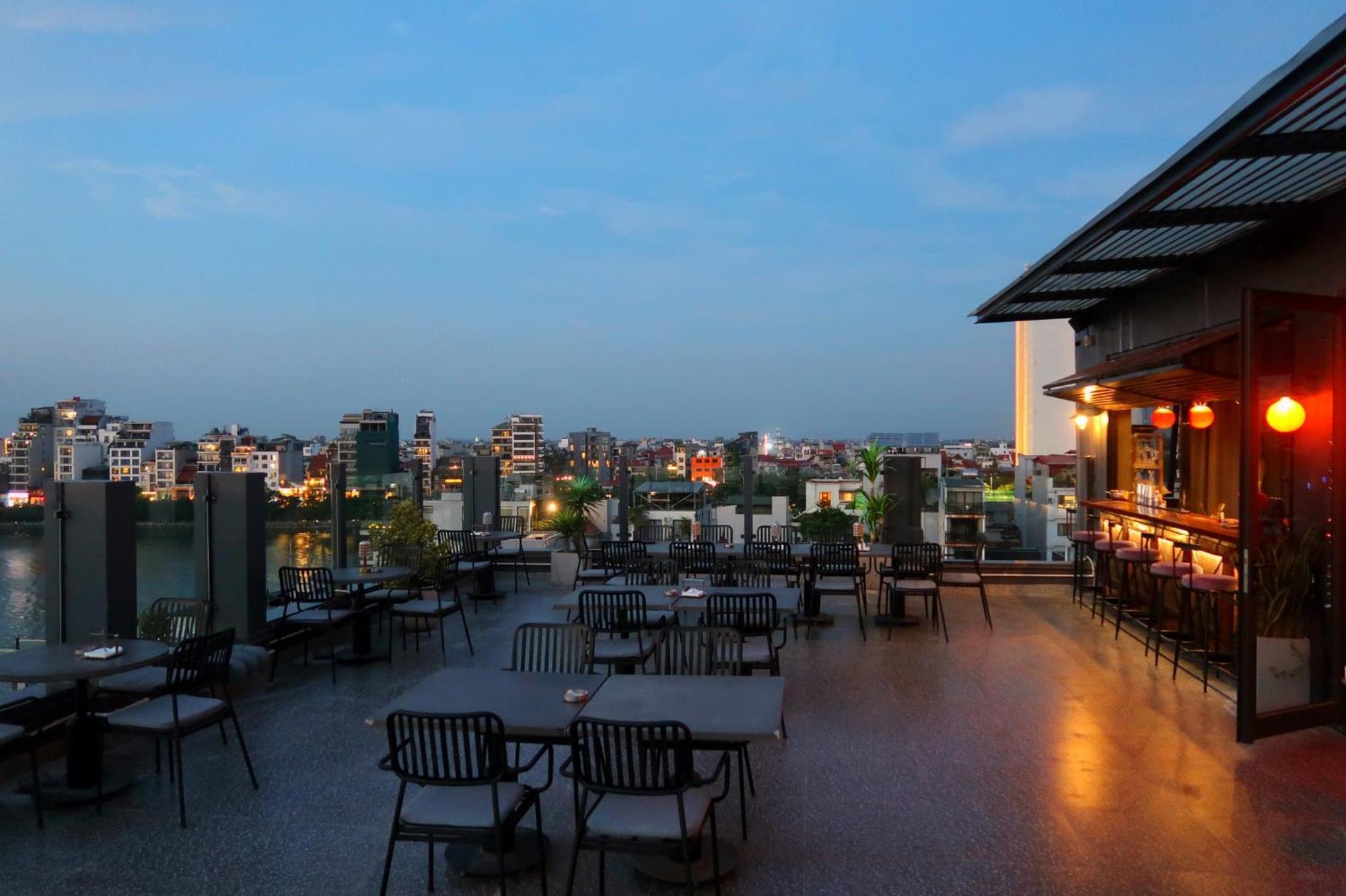 Margaery Boutique Apartment & Skyon9 Rooftop Bar ฮานอย ภายนอก รูปภาพ