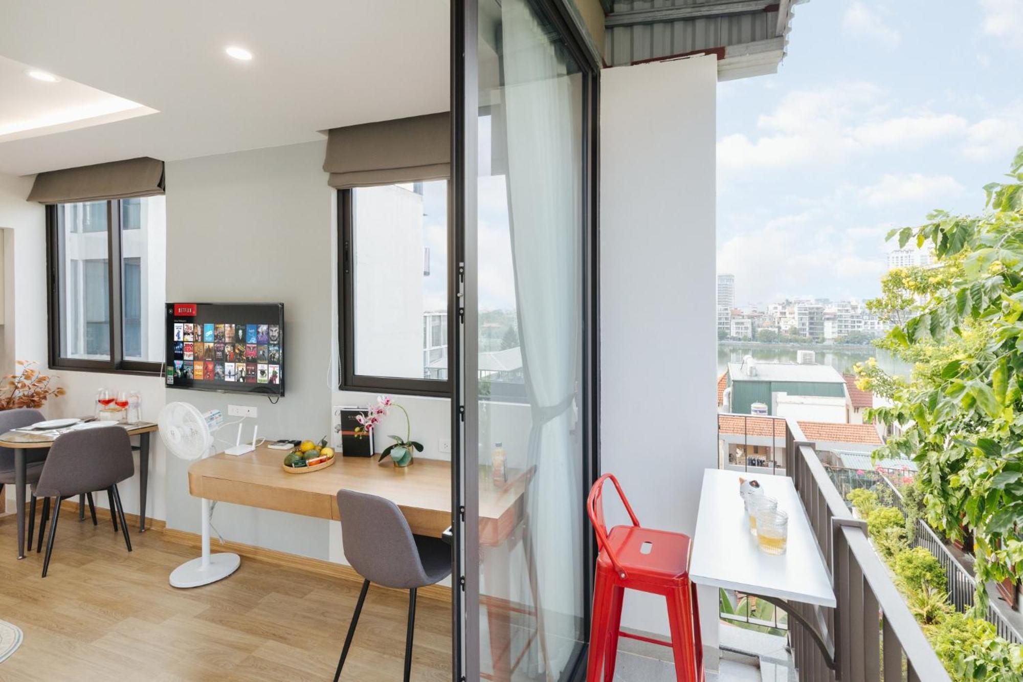 Margaery Boutique Apartment & Skyon9 Rooftop Bar ฮานอย ภายนอก รูปภาพ