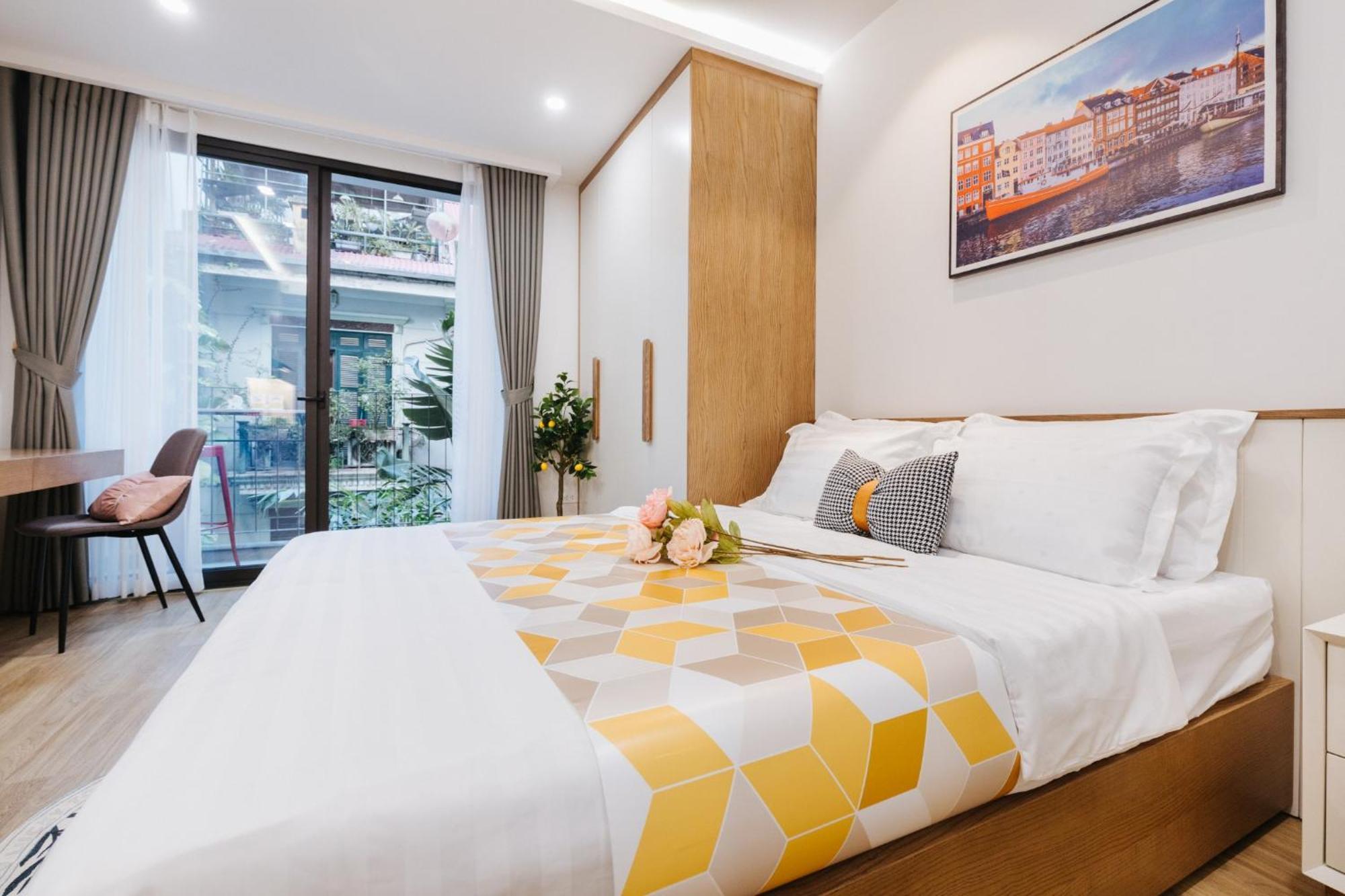 Margaery Boutique Apartment & Skyon9 Rooftop Bar ฮานอย ภายนอก รูปภาพ