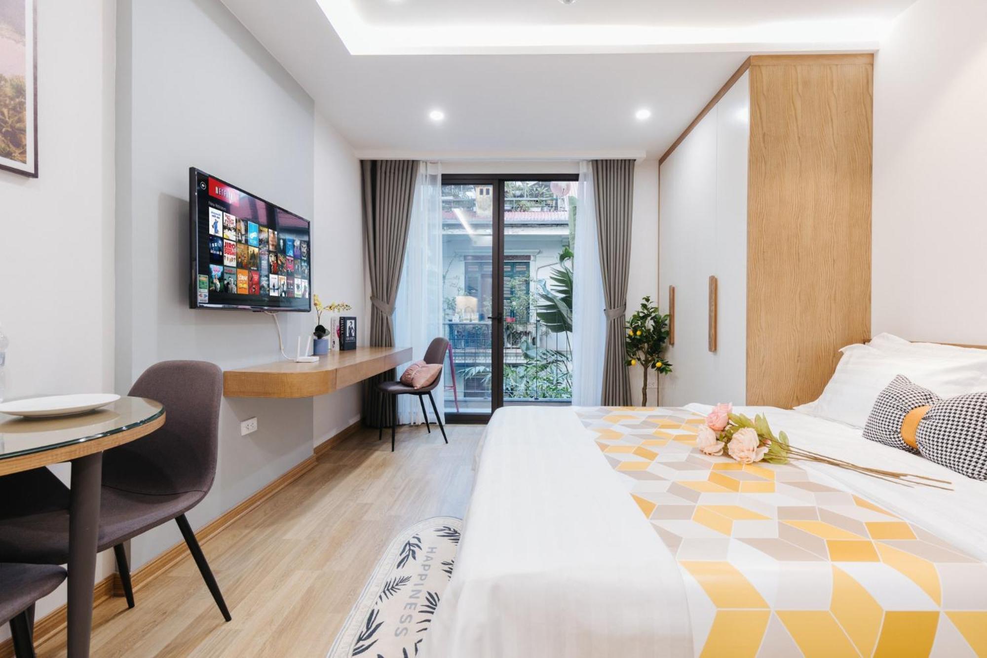 Margaery Boutique Apartment & Skyon9 Rooftop Bar ฮานอย ภายนอก รูปภาพ